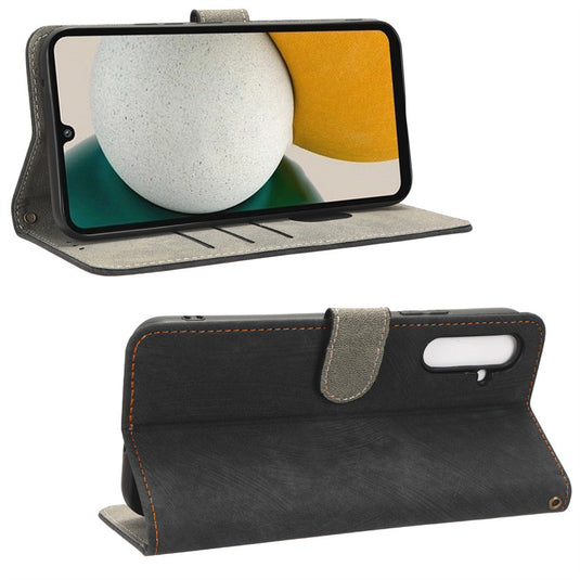 [With Card Slot][With Lanyard] Samsung Galaxy A16 4G/5G - Multi Functional Buckle Flap Wallet Series Case