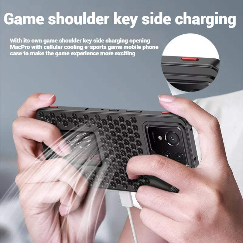 ASUS ROG Phone 8 & Pro - Aluminum Alloy Spring Buckle Honeycomb Heat Dissipation Case - i-Station Mobile Phone & Electronic Device Repair and Accessories
