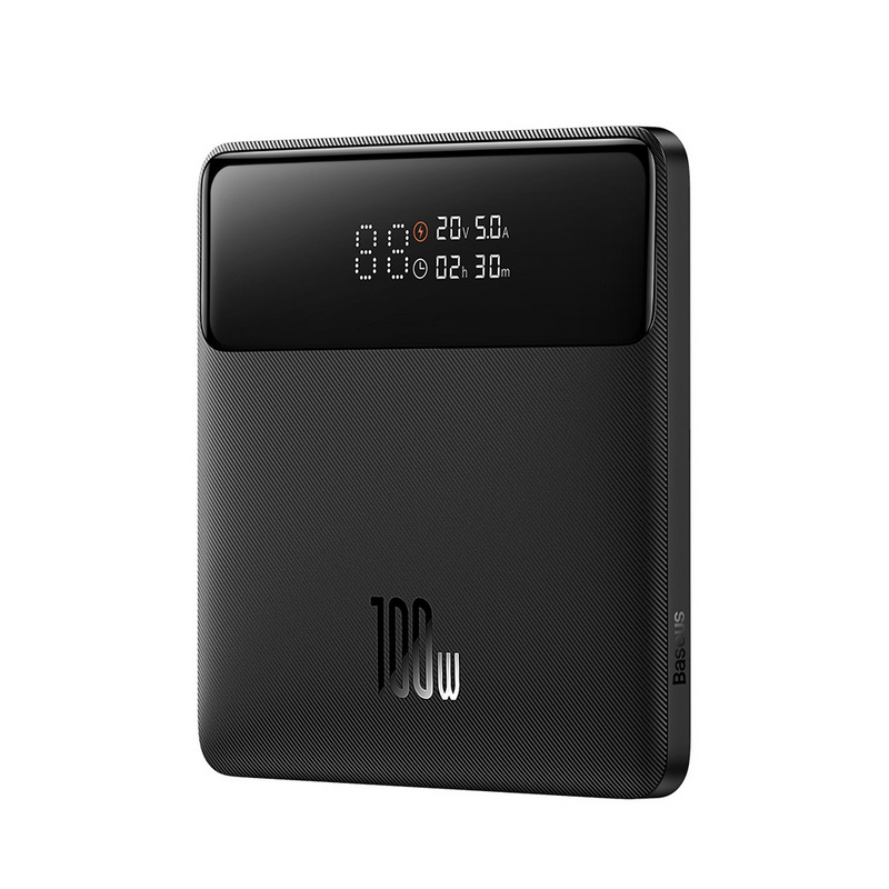 Load image into Gallery viewer, Baseus Blade Power Digital Display Fast Charging Power Bank HD Edition 20000mAh 100W PPBL000301-Black
