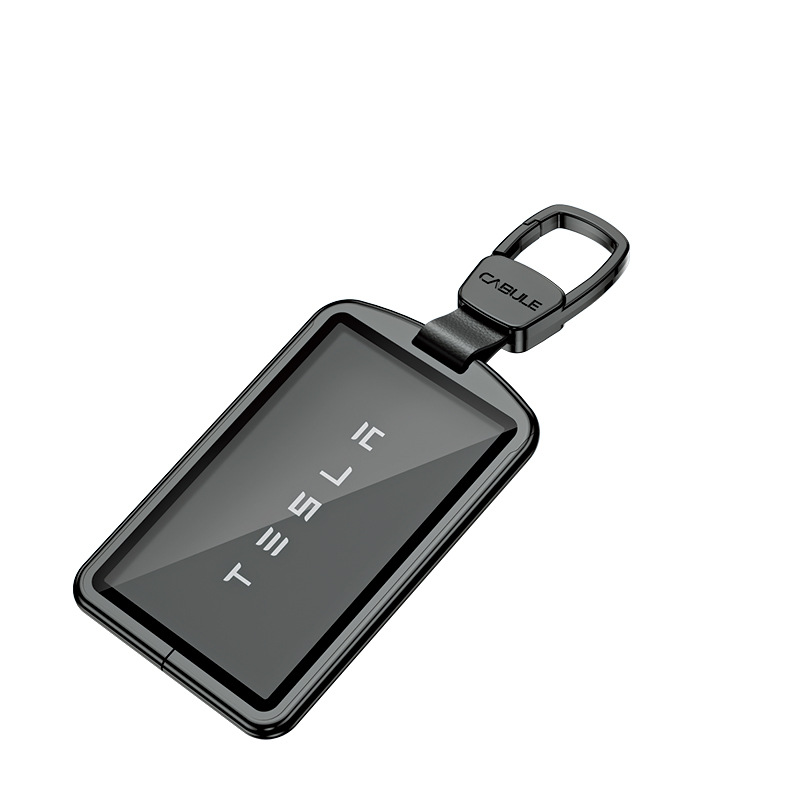 Load image into Gallery viewer, Tesla Premium Aluminum Alloy Full-Cover Key Card Holder Case Cover For Model 3, Model Y, Model X
