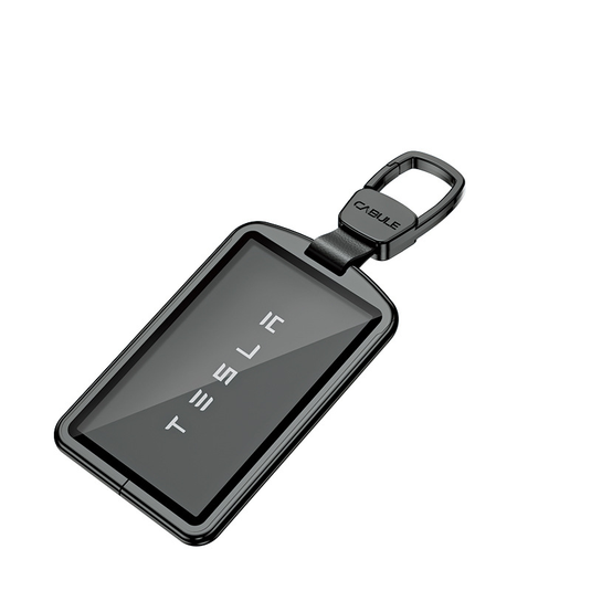Tesla Premium Aluminum Alloy Full-Cover Key Card Holder Case Cover For Model 3, Model Y, Model X