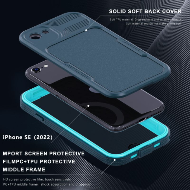 [Mars Series] Apple iPhone 7 / 8 / iPhone SE 2 (2020) / SE 3 (2022) - Shellbox Full Covered Waterproof Heavy Duty Tough Armor Case - i-Station Mobile Phone & Electronic Device Repair and Accessories