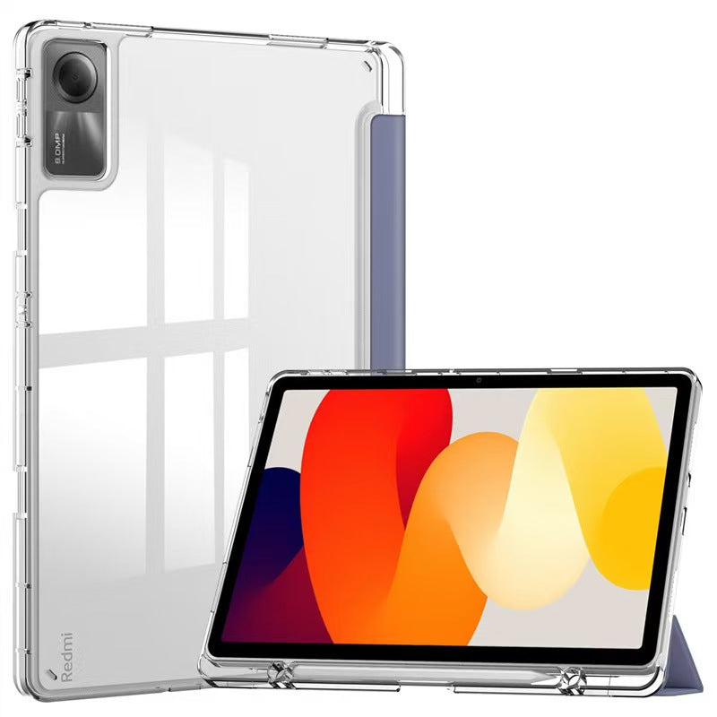 Load image into Gallery viewer, Xiaomi Redmi Pad SE 11’’ (2023) Translucent FlipCover Case With Pen Slot
