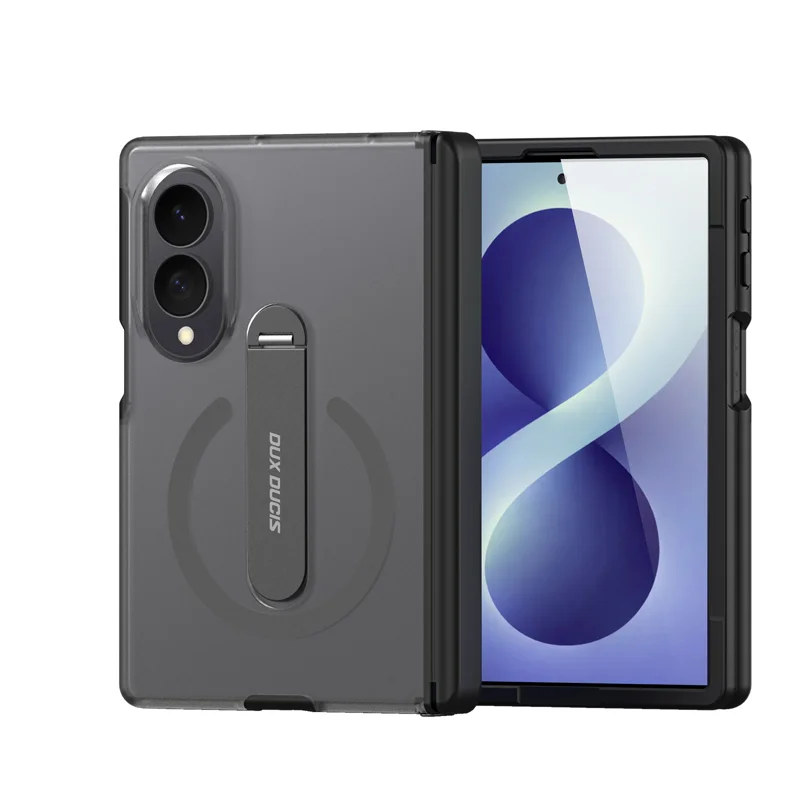 Load image into Gallery viewer, Samsung Galaxy Z Fold 8 (SM-F971) Minimalist Business Magnetic Stand Matte Case
