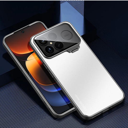 [With Lens Bracket] Xiaomi Redmi K90/Pro Max - Ultra-Thin Matte Shockproof Phone Case