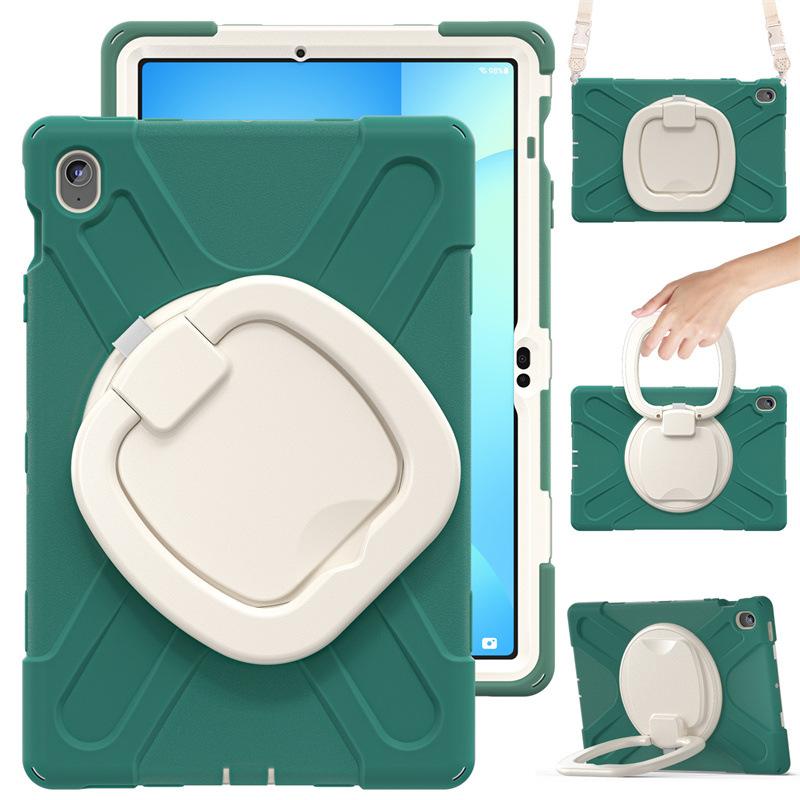 Load image into Gallery viewer, Samsung Tab S10 FE Plus 13.1&quot; 2025 - 360 Degree Rotation Heavy Duty EVA Kid Friendly Ring Holder Stand Case - i-Station Mobile Phone &amp; Electronic Device Repair and Accessories
