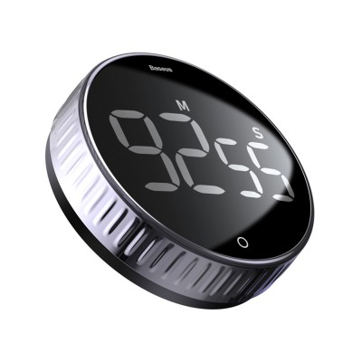 Load image into Gallery viewer, Baseus Heyo Rotation Countdown Timer Black - i-Station Mobile Phone &amp; Electronic Device Repair and Accessories
