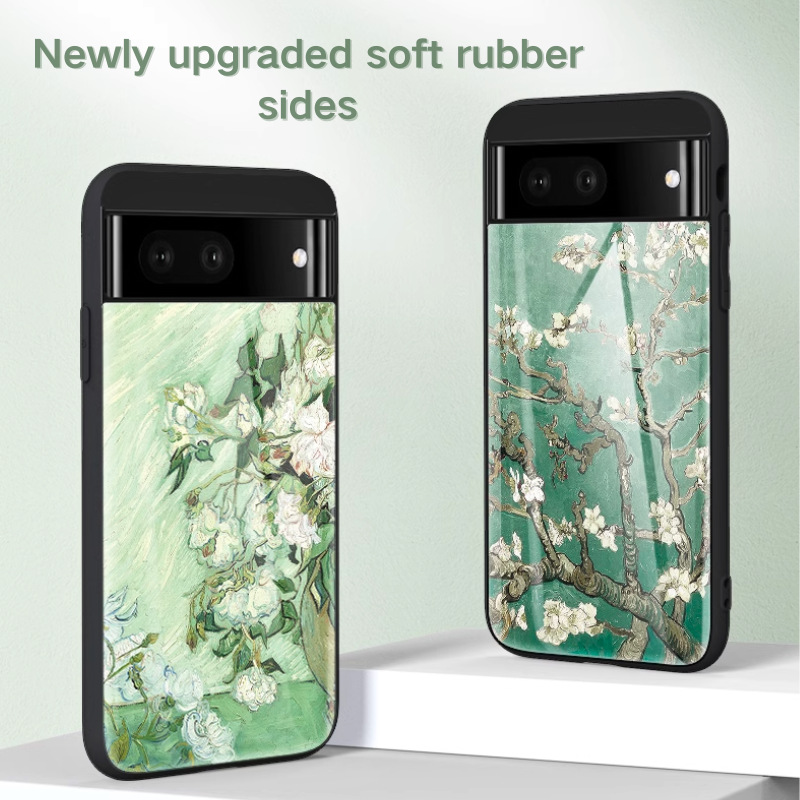 Load image into Gallery viewer, Google Pixel 6/A/Pro Oil Painting Tempered Glass Shockproof Fashion-Forward Series Case
