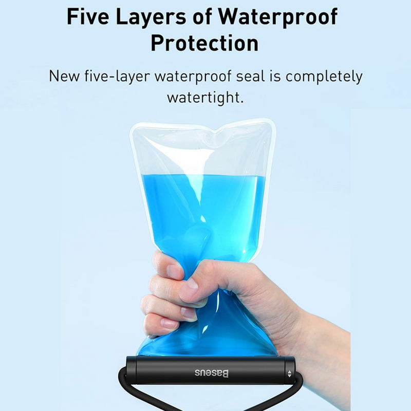 Load image into Gallery viewer, Baseus AquaGlide Waterproof Phone Pouch with Cylindrical Slide Lock
