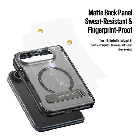 Apple iPhone Ultra (iPhone Fold) Minimalist Business Magnetic Stand Matte Case