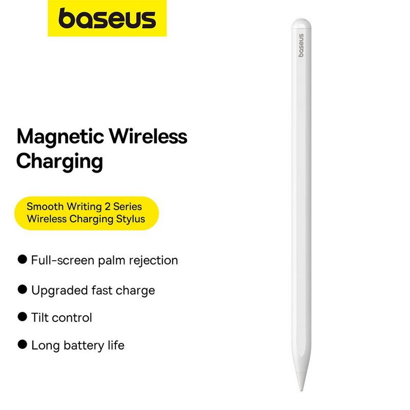 Load image into Gallery viewer, Baseus Smooth Writing 2 Series Stylus with LED Indicators (P80015803213-00) (Active Version) - Moon White - i-Station Mobile Phone &amp; Electronic Device Repair and Accessories
