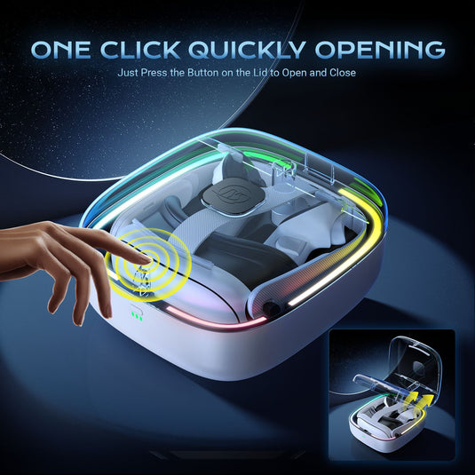 Meta Quest 3/3S - JYS VR Controllers Magnetic Charging Dock with Battery Kit - i-Station Mobile Phone & Electronic Device Repair and Accessories