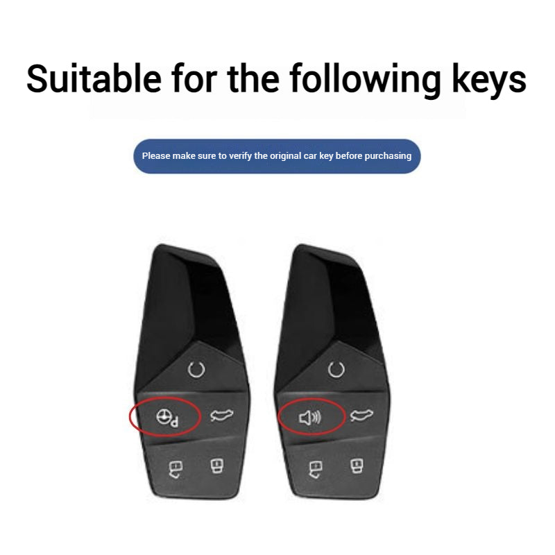 Load image into Gallery viewer, MG Zinc Alloy + PU Leather Smart Remote Control Car Key Fob Case Cover For MG ONE
