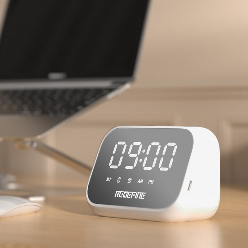 Load image into Gallery viewer, REDEFINE Beewave Bluetooth Speaker &amp; Clock
