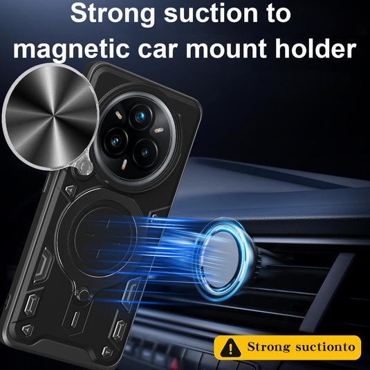 [Built-in Bracket] OPPO Reno13 / Pro - Minimalist Ultra-thin Shockproof Phone Stand Series Case