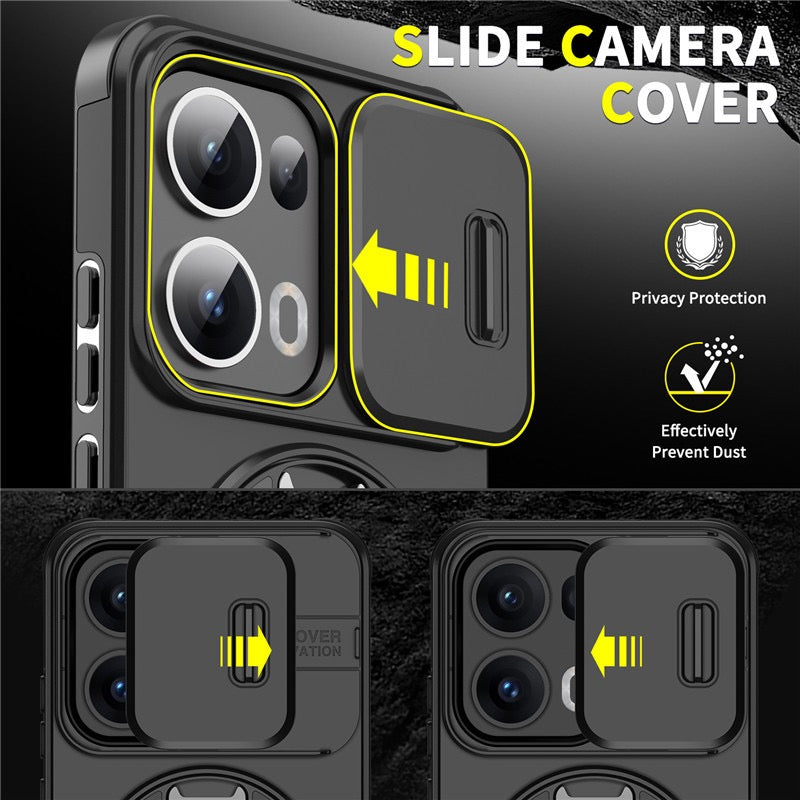 [Built-in Kickstand] OPPO A5 Pro - Rugged Shockproof Heavy Duty Series Case - i-Station Mobile Phone & Electronic Device Repair and Accessories