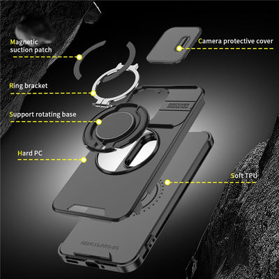 [Built-in Kickstand] OPPO A5 Pro - Rugged Shockproof Heavy Duty Series Case - i-Station Mobile Phone & Electronic Device Repair and Accessories