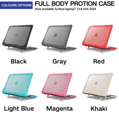 Microsoft Surface Laptop 7 13.8" - Shockproof Heavy Duty Tough Case Cover - i-Station Mobile Phone & Electronic Device Repair and Accessories