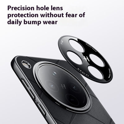 OPPO Find X8 Pro - Plain Leather PC Phone Case - i-Station Mobile Phone & Electronic Device Repair and Accessories