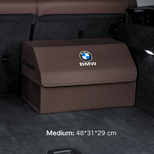 BMW Microfiber Leather Car Trunk Storage Box for X5L, X1, X3, X4, X6, X7, 1/3/5/6/7 Series, iX3, iX4, iX5 - i-Station Mobile Phone & Electronic Device Repair and Accessories