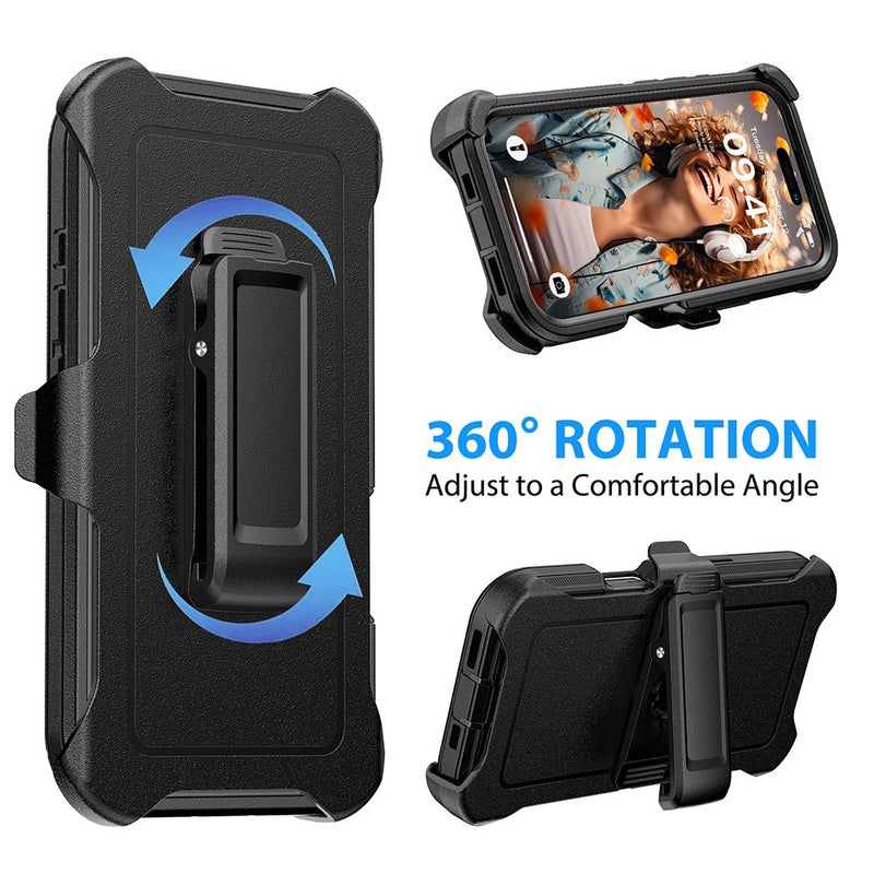 Load image into Gallery viewer, [Built-in Stand] Apple iPhone 14/Plus/Pro/Max - Shockproof Robot Armor Hard Plastic Case
