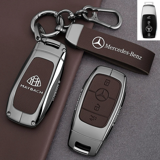 Maybach Premium Leather Protection Car Key Fob Case Cover For GLS480, S480, S580, S680, GLS600 - i-Station Mobile Phone & Electronic Device Repair and Accessories
