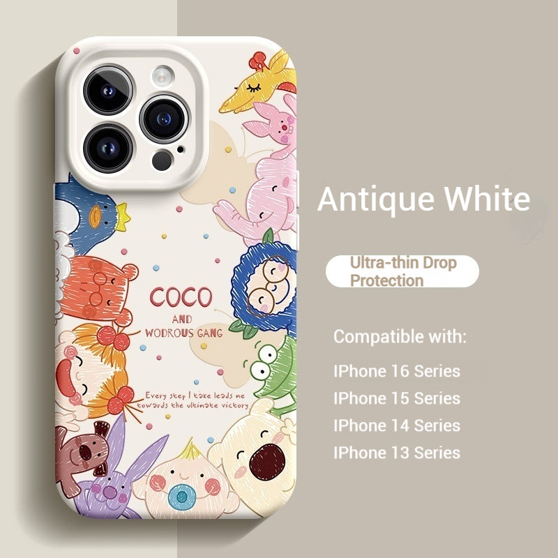 Load image into Gallery viewer, [Magsafe Compatible] Apple iPhone 13/Pro/Pro Max Cartoon Liquid Silicone Shockproof Fashion-Forward Series Case
