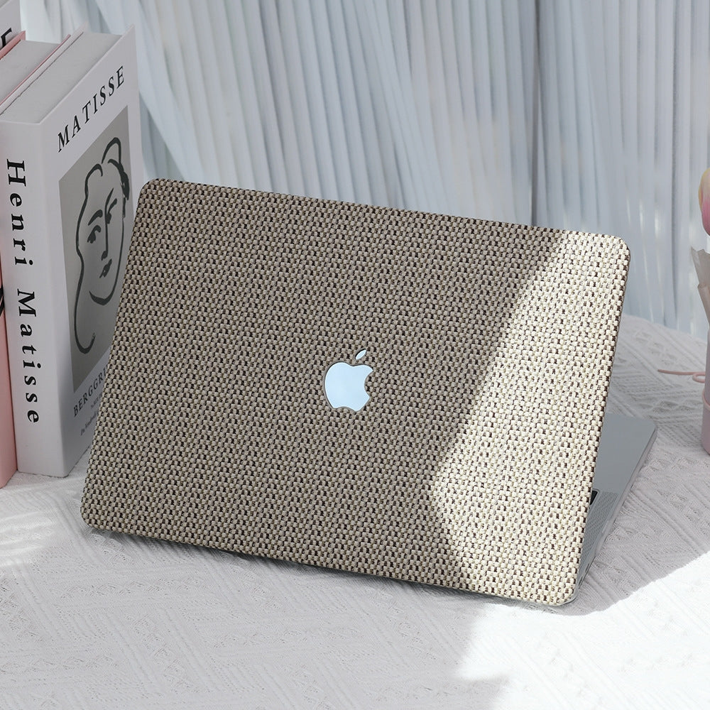 MacBook Retina 12" (A1534) - Checkered Pattern Leather Protective Case - i-Station Mobile Phone & Electronic Device Repair and Accessories