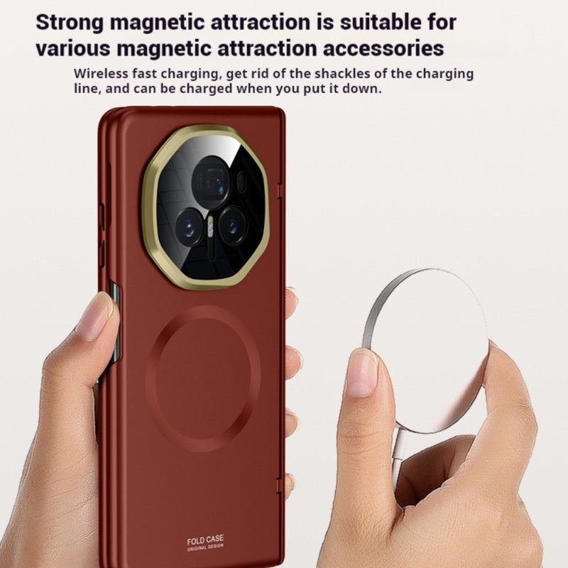 Load image into Gallery viewer, Honor Magic V3 - Magnetic Hinge Metal Ring Camera Stand Protective Case
