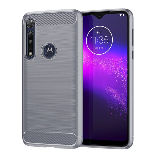 Motorola Moto One Macro - Shield Shockproof Rugged Heavy Duty Case  With 2PC Tempered Glass Screen Protector