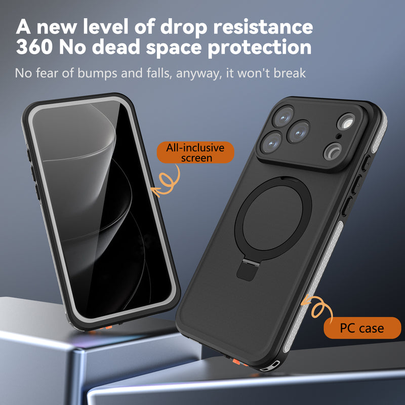 Load image into Gallery viewer, [Magsafe Compatible] Apple iPhone 17/Air/Pro/Pro Max - Redpepper Waterproof Heavy Duty Tough Armor Case with Kickstand - i-Station Mobile Phone &amp; Electronic Device Repair and Accessories
