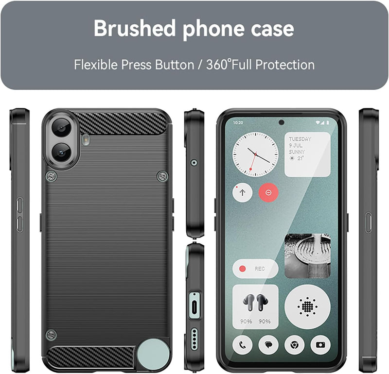 Load image into Gallery viewer, Nothing CMF Phone 1 - Shield Shockproof Rugged Heavy Duty Case  With 2PC Tempered Glass Screen Protector
