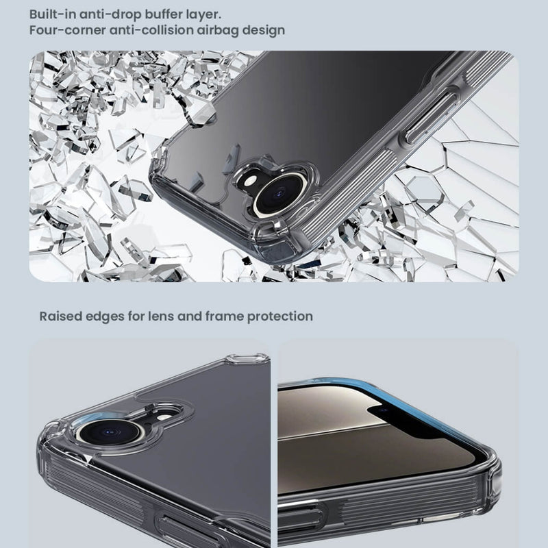 Load image into Gallery viewer, Apple iPhone 16e - NILLKIN Ultra Clear PC + TPU Phone Case
