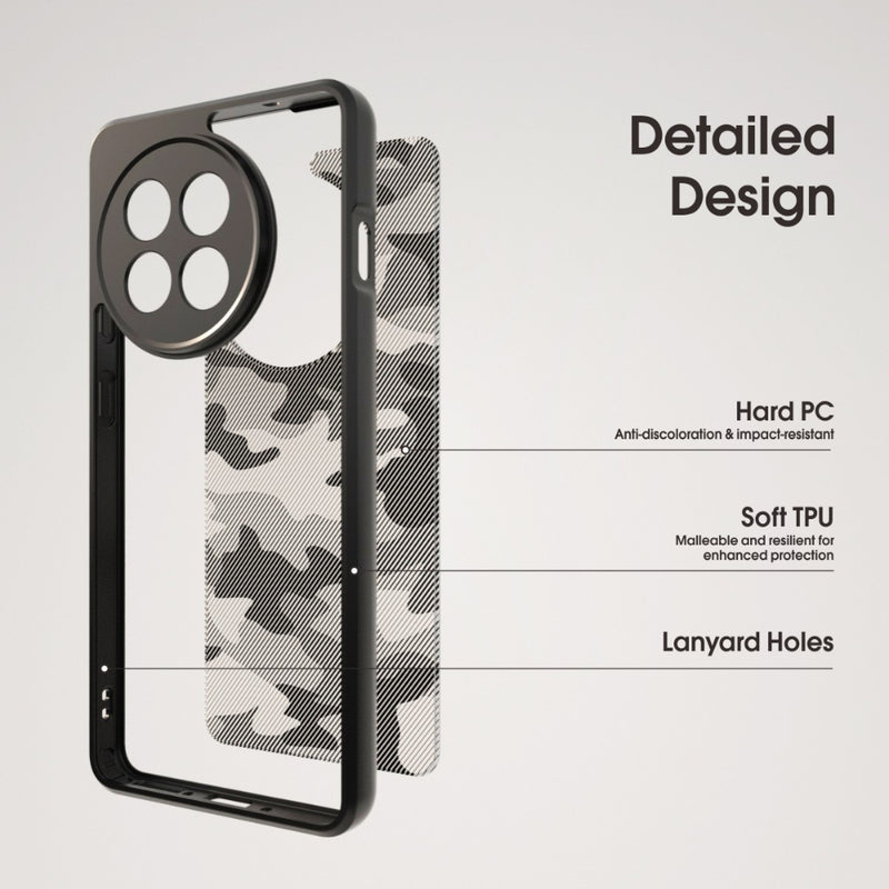 Load image into Gallery viewer, OnePlus 13 - Transparent Camouflage Shockproof Protective Case
