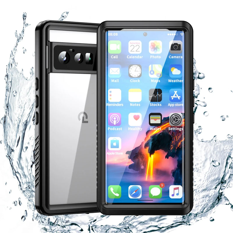 Load image into Gallery viewer, Google Pixel 6 Pro Redpepper Full Covered Waterproof Heavy Duty Tough Armor Case - Polar Tech Australia
