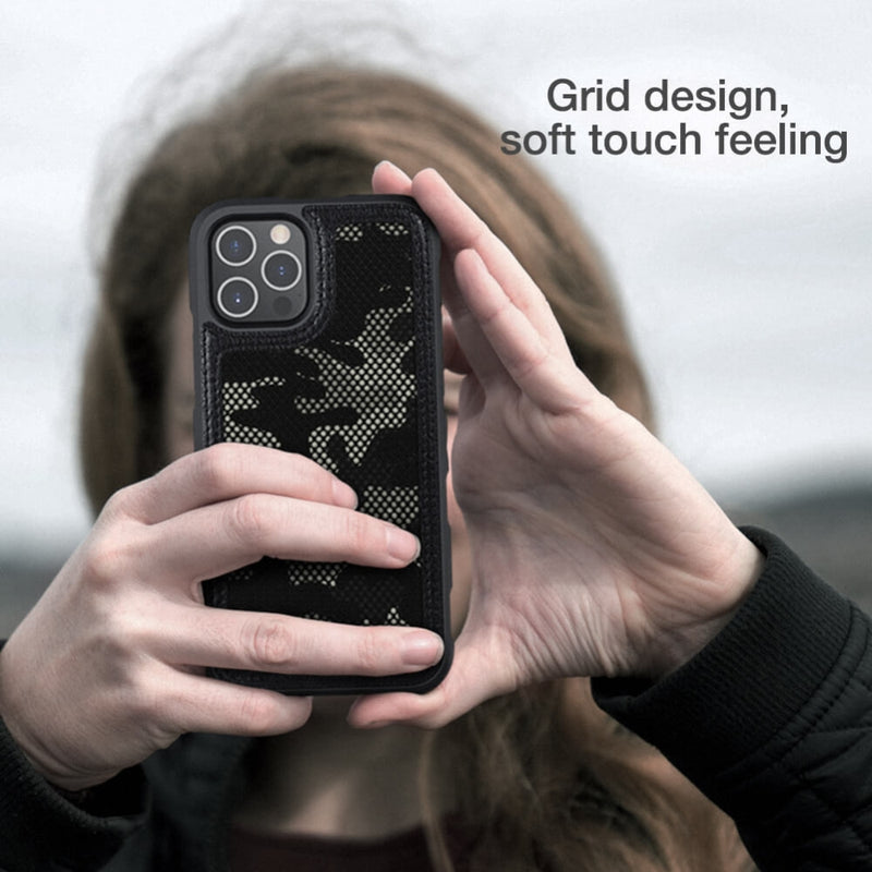 Load image into Gallery viewer, Apple iPhone 12 &amp; 12 Pro - NILLKIN Camo Shockproof Protective Case
