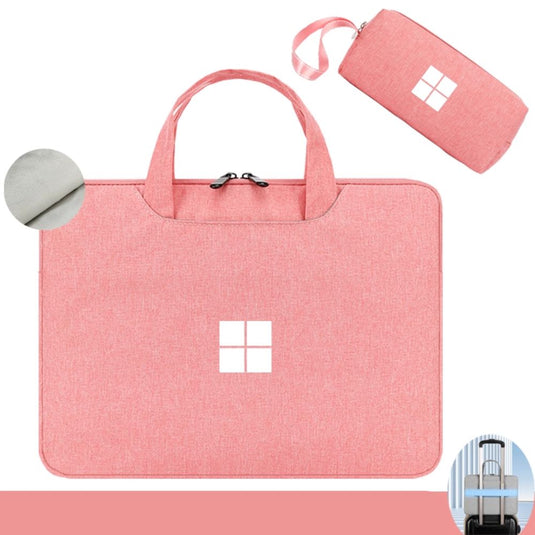 Microsoft Surface Laptop 13"/ 13.8"/15" Business Plush Shockproof Carry Sleeve / Protective Bag With Power Bank Bag