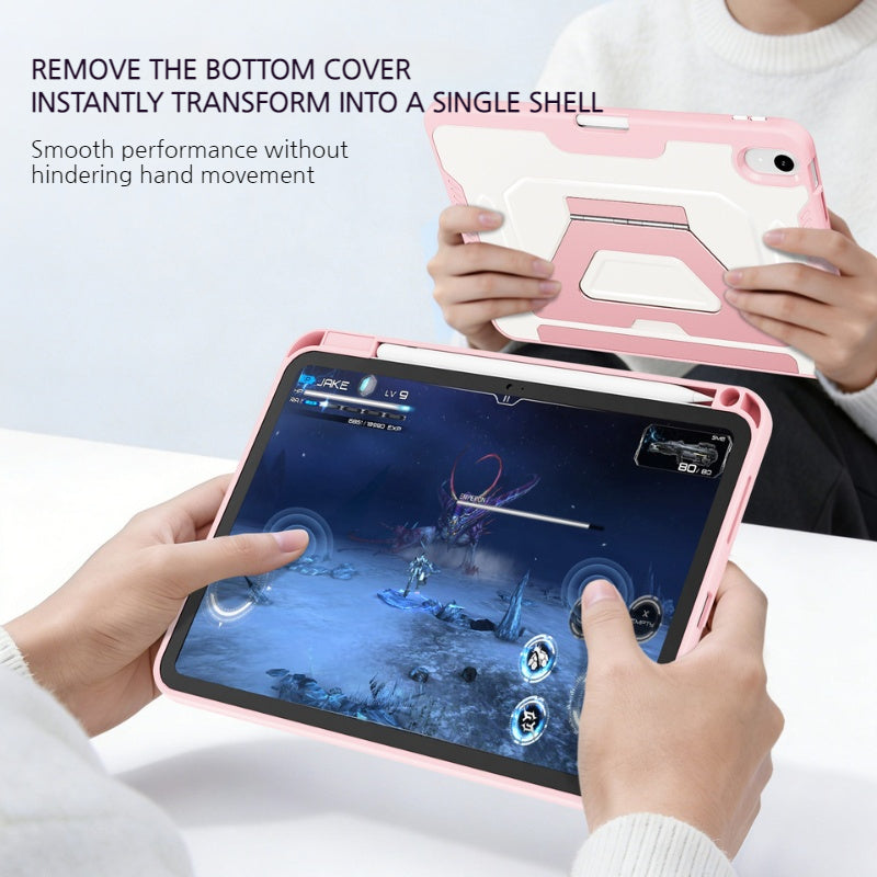 Load image into Gallery viewer, [Detachable][Built-in Stand] Apple iPad 7/8/9 10.2'' 7/8/9th Gen (2019/2020/2021) Multi-Functional Shockproof Full Body Protective Cover - i-Station Mobile Phone &amp; Electronic Device Repair and Accessories
