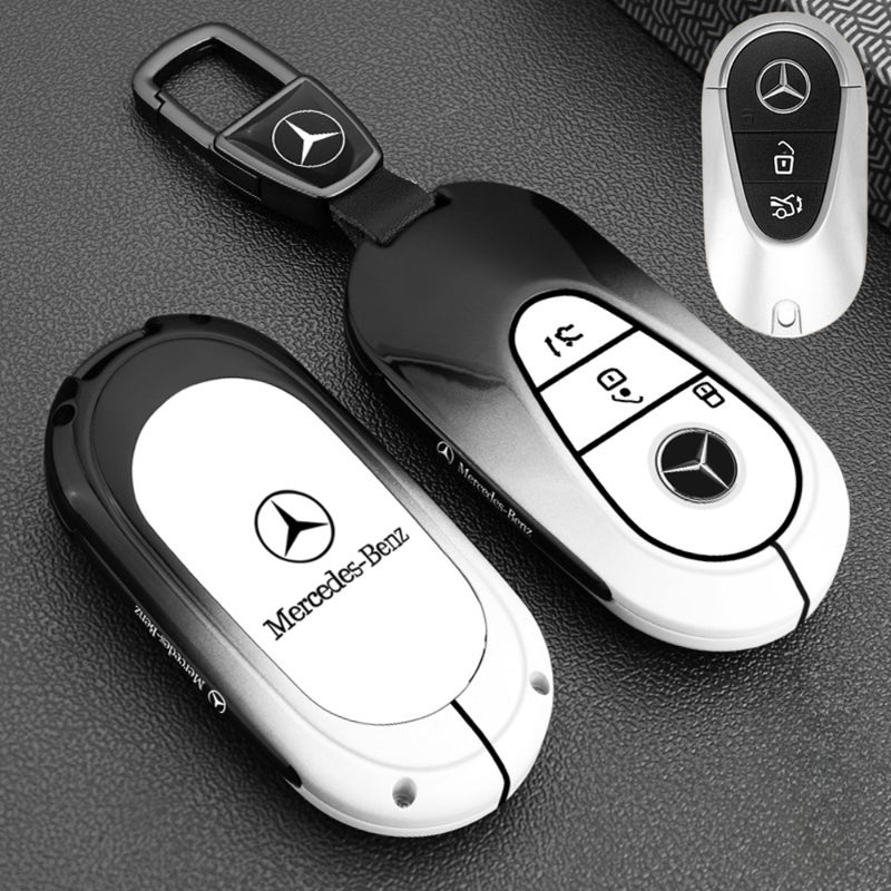 Load image into Gallery viewer, Mercedes Benz Stylish with Cool Shockproof Car Key Protective Case For Benz A, C, E, S, G-Class, GLA, GLB, GLC, GLE, GLS
