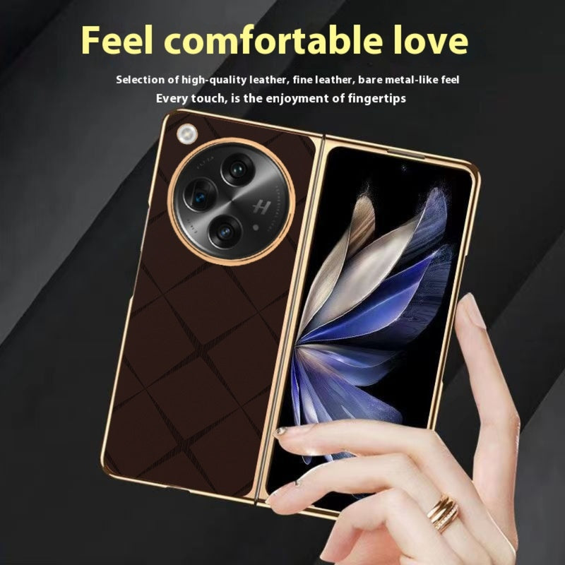 Load image into Gallery viewer, OPPO Find N/N3 - Plain Leather PC Phone Case
