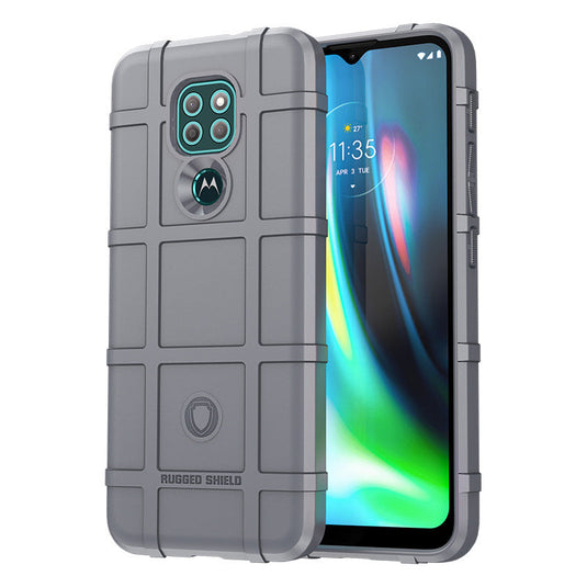 Motorola Moto G9/G9 Play/G9 Power/G9 Plus - Shield Shockproof Rugged Heavy Duty Case With 2PC Tempered Glass Screen Protector