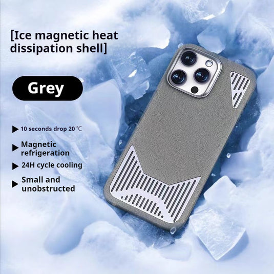 [Magsafe Compatible] Apple iPhone 12/Pro/Pro Max Aluminum Alloy Hollowed-out Heat-dissipating Shockproof Essentials Series Case