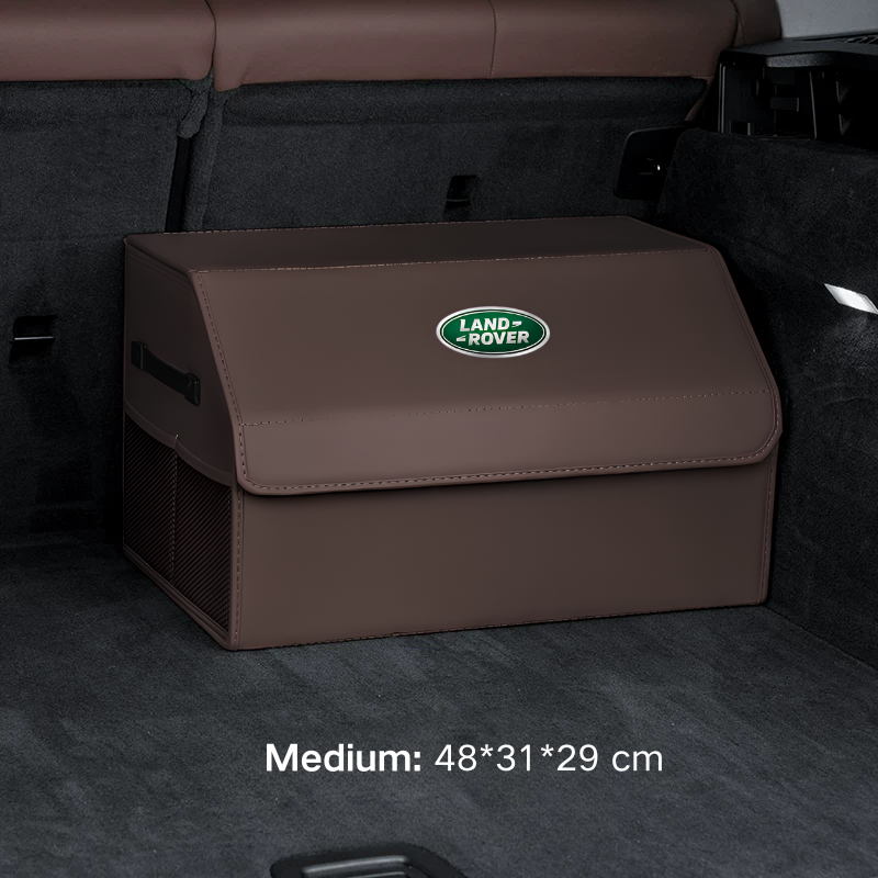 Load image into Gallery viewer, Land Rover Microfiber Leather Car Trunk Storage Box for Defender, Range Rover Sport, Evoque, Velar, Discovery 4/5, Freelander - i-Station Mobile Phone &amp; Electronic Device Repair and Accessories

