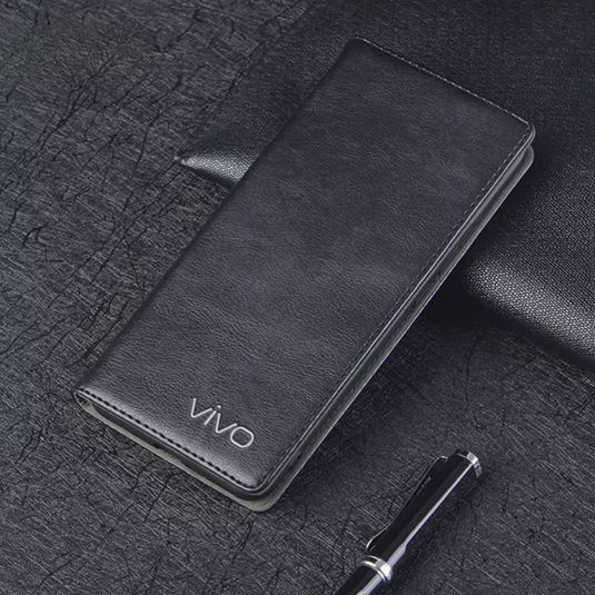 VIVO X300/Pro - Business Genuine Leather Magnetic Flip Shockproof Protective Case - i-Station Mobile Phone & Electronic Device Repair and Accessories