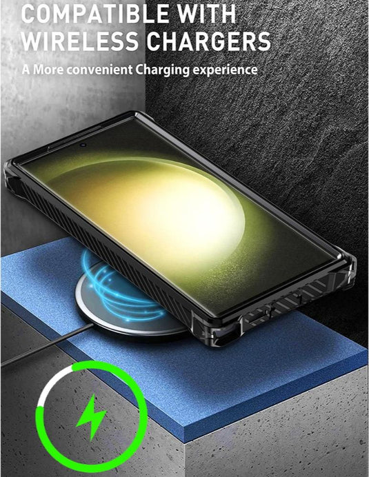 Samsung Galaxy S24/Plus/Ultra -  Full Coverage Magnetic Shockproof Protective Case