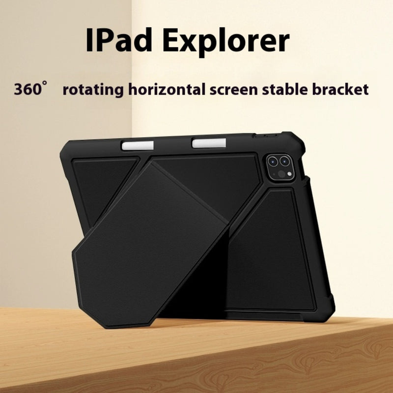 Load image into Gallery viewer, [With Pen Slot] Apple iPad 10.2&quot; 7th/8th/9th (2019/2020/2021) - Full Coverage Shockproof Air Cushion Magnetic Case
