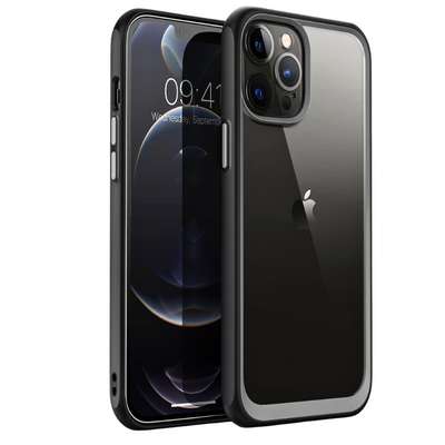 Apple iPhone 13/Mini/Pro/Pro Max Transparent Slim Protection Hybrid Shockproof Essentials Series Case - i-Station Mobile Phone & Electronic Device Repair and Accessories