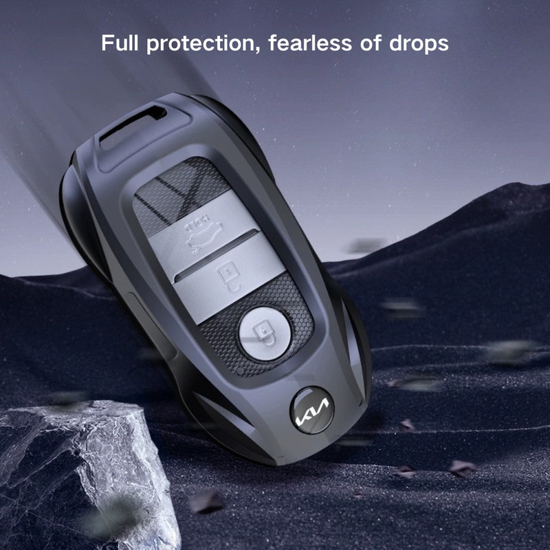 Load image into Gallery viewer, Kia Stylish Metal Car Key Protective Case For K2, K4, K5, Seltos, Sportage, Sonet, Cerato,EV5
