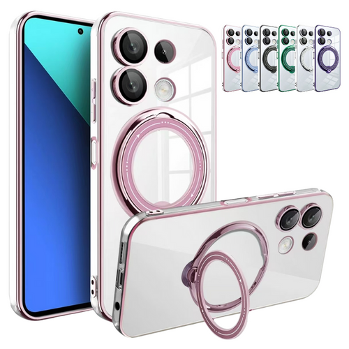 [Built-in Ring Bracket] Xiaomi Mi 13T/Pro High-Transparency Shockproof Essentials Series Case