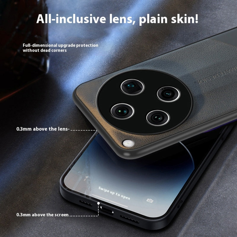 Load image into Gallery viewer, OPPO Find X8 Pro - Matte Leather Full Cover Shockproof Protective Case
